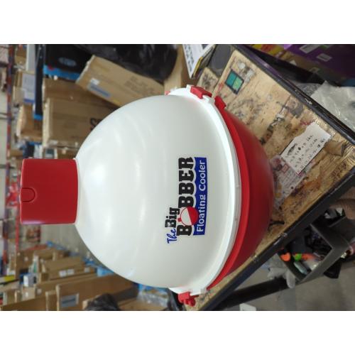 The Big Bobber Floating Cooler, Outdoors Floating Ice Chest, Portable Drifter Cooler, Keeps Beverage Cold