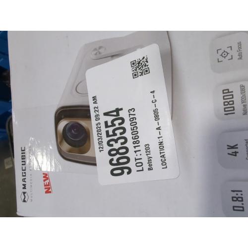 【Auto Focus&1080P】Magcubic Mini Smart Projector with 4K Support, Portable Projector with Wifi and Bluetooth, 5W Speaker, Built in Apps, Voice Control, Outdoor Movie Projector