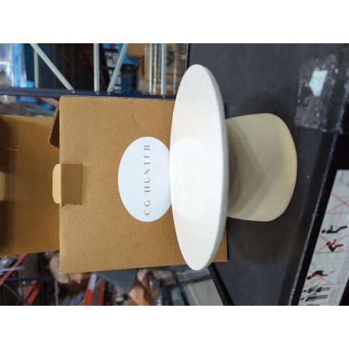 7-Inch CREAM Cake Pedestal Stand, Elegant Creme Aluminum Dessert Stand, Perfect for Wedding Cakes & Birthday Celebrations, Ideal for Parties & Special Events, Home Decor, Kitchen Accents & Serving