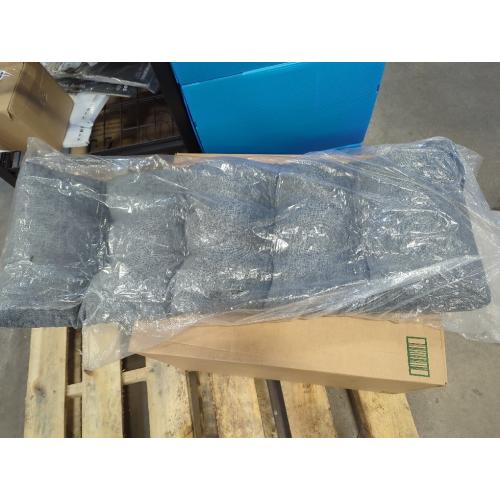 Bench Cushion 36 Inch - Polyester Brushed, High-Density Foam, Non-Slip Bottom, Soft Durable Indoor Tufted Long Seat Cushion for Window Garden Furniture (Dark Gray, 36x14x4 Inch)