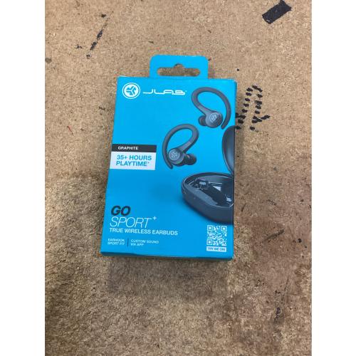 JLab Go Air Sport True Wireless Earbuds - Graphite