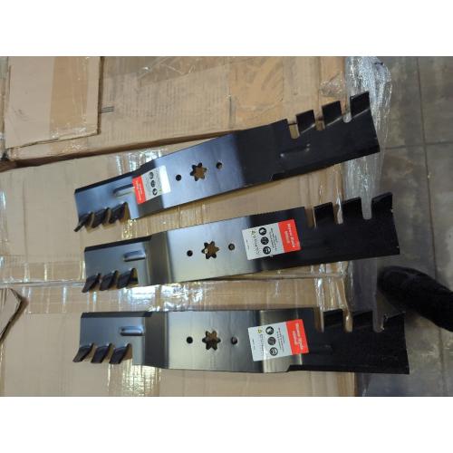54 Inch Mower Blades 40MnB for MTD Cub Cadet 742-0677 942-0677 RZT54 RZT-S54 SLT1554 GT1554 LGT1054 GT1054 GTX1054 T310 54''Deck Lawn Mower (Toothed Mulching)