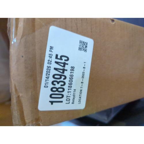 LazBlinds No Tools No Drill Cordless 1 Vinyl Mini Blinds, 100% Privacy S-Curve Blinds for Indoor Windows, Room Darkening Horizontal Window Blinds and Shades for Home, 34 1/2 W x 64 H, White