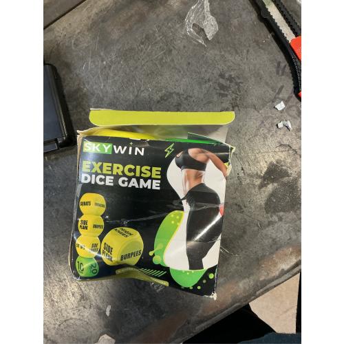 TidyFriend Exercise Dice – 6 Sided Foam Workout Dice for Teens & Adults, Fun Fitness Equipment for Solo or Group Classes, Home Gym Use – Great Workout Equipment & Gifts for Gym Lovers (Yellow)