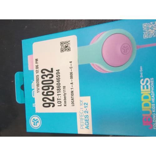 Jlab Jbuddies Folding Gen 2 Wired Headphones