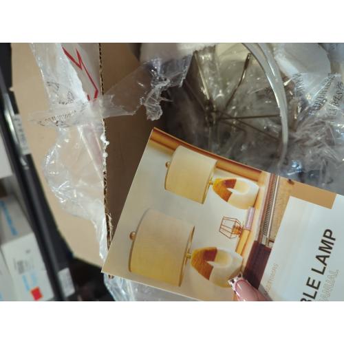 OYEARS 19'' Small Boho Table Lamps for Bedroom Set of 2, Farmhouse Rattan Bedroom Lamps for Living Room Rustic Home Decor, Nightstand Bedside Lamps for Sofa Table Entry Way, Suitable for Small Places