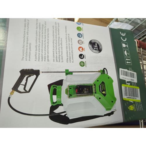 White and Green Battery Backpack Sprayer, Battery Powered Backpack Sprayer 36/65 PSI for Low Budget in Lawn and Garden 4GL for Weed/Pest Control, Watering