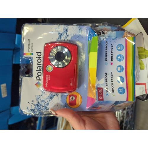 Polaroid IS048 Waterproof Instant Sharing 16 MP Digital Portable Handheld Action Camera