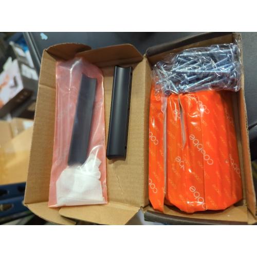 Cobbe Elite 10 Pack Elegant Matte Black Cabinet Pulls, 3 Inch Hole Center, Handles for Kitchen Bathroom Cabinets and Drawers