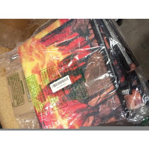 Lava Area Rugs 2x3ft,3D Visual Illusion Flame Living Room Non-Slip Floor Mat Lava Crackle Print Simulated Rug, Washable Non Slip Stain Resistant for Kids Rooms, Boys' Bedrooms, Game Rooms