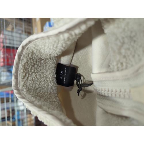 Size XL Armani Exchange mens Collegiate Capsule Full Zip Mock Neck Fleece