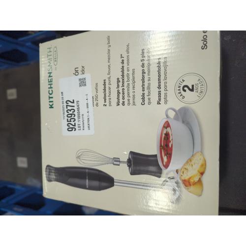 KitchenSmith Immersion Blender - Black