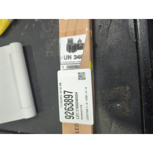 Insten Ultra Thin 37-LED Under Cabinet Light, Motion Sensor Operated, USB Rechargeable Closet Counter Lighting, Wireless Stick on Lights up Anywhere