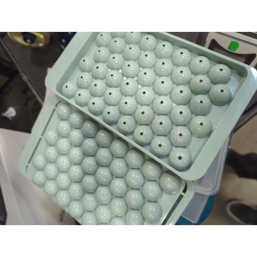 WIBIMEN Ice Cube Tray with Lid and Bin - Round Ice Trays for Freezer with Lid - Ice Cube Trays for Freezer with Ice Container (1-2PACK Blue)