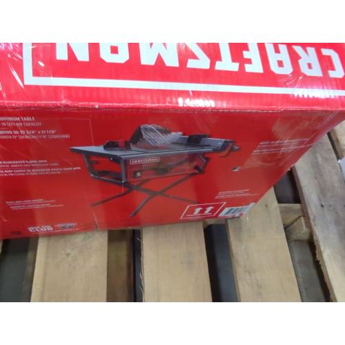 CRAFTSMAN 10-in 15-Amp 120-Volt Corded Portable Jobsite Table Saw with Folding Stand