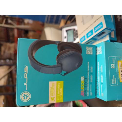 JLab JBuddies Protect Earmuffs, Adjustable Headband for Infants to Teens, Hearing Protection