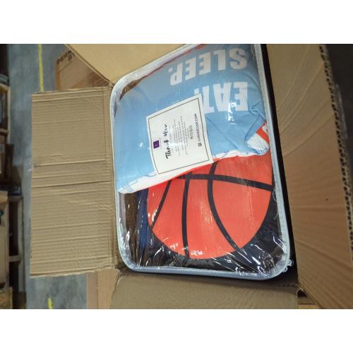 Lush Decor Navy Solid Reversible Full/Queen Quilt with (Fill)