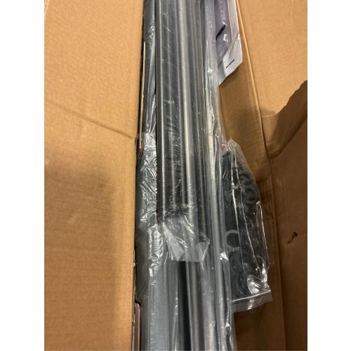 MAYOLIAH 6 Panel Folding Privacy Screen 9ft Wide, 6ft Tall Partition Room Divider Portable Office Walls Dividers Room Separator, Grey