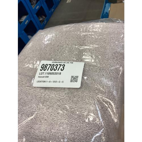 Haven Turkish Cotton Bath Towel in Lilac Marble 2 PACK