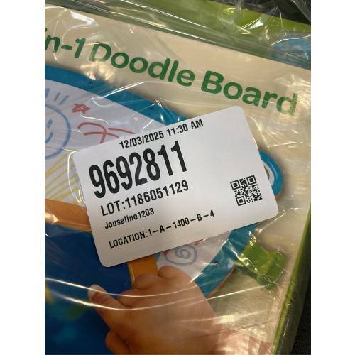 Crayola 2-in-1 Doodle Board for Toddlers, Squishy & Erasable Drawing Tablet, Educational Toddler Toy, Travel Activity, Sketching Pad, Gift for Kids