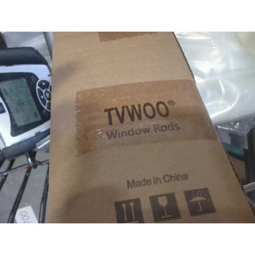 Size 18-69 Color White Decorative Farmhouse Curtain Rod:18-60Adjustable Heavy Duty Single Window Curtain Rod for Bedroom Living Room,Antique White Boho Rustic Drapery Rods with Vintage Twist Finial Easy Install