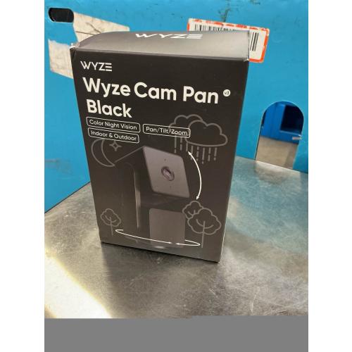 WYZE Cam Pan v3 Indoor/Outdoor IP65 1080P 360° Pan/Tilt/Zoom WiFi Smart Home Security Camera, Motion Tracking for Baby/Pet, Color Night Vision, Works with Alexa&Google Assistant, Free Expert Setup