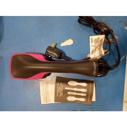 REVLON One-Step Hair Dryer and Styler | Detangle, Dry, and Smooth Hair, (Black)