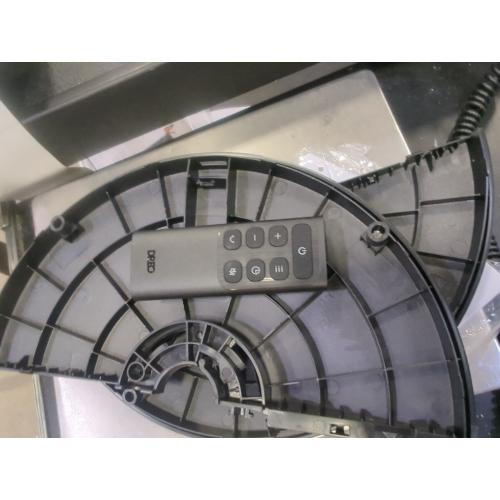 Dreo Nomad 36 Quiet Bladeless Oscillating Tower Fan Black/Silver