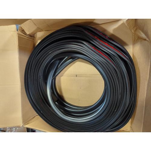Qagea RV Slide Out Seal Base & D-Seal Wiper | 018-312-EKD & 018-341 EK | 1 x 15/16 x 35' & 1/2' x 2.75' x 35’ Black Rubbers