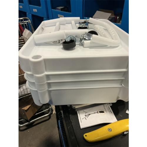 Calmootey 4-Tier Rolling Utility Cart with Drawer,Multifunctional Storage Organizer with Plastic Shelf & Metal Wheel,Storage Cart for Kitchen,Bathroom,Living Room,Office,White