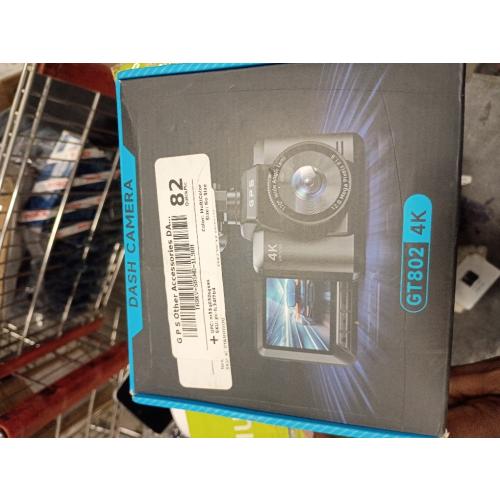 Dash Cam Front and Rear, Ecomoment 4K 1080P Dual Dash Camera for Cars, Built-in WiFi GPS Dashboard Camera, 2.4 IPS Screen Dashcam, 170° Wide, Night Vision, WDR, G-Sensor, 32GB SD Card Included