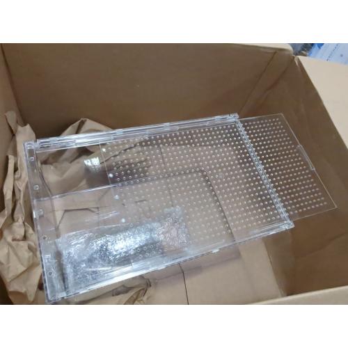 Clear Magnetic Acrylic Case, Micro Habitat Small Tarantula Enclosure Enclosure for arboreal Tarantula Scorpion Sling Lizards Mantis Snake Gecko Jumping Spider Snail Insect Isopods