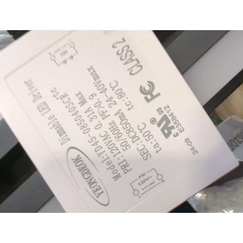 Black ceiling light LED, modern and simple, long strip ceiling surface installation, suitable for living room, bedroom, corridor and kitchen, remote control to switch color and brightness, 23.6 inches