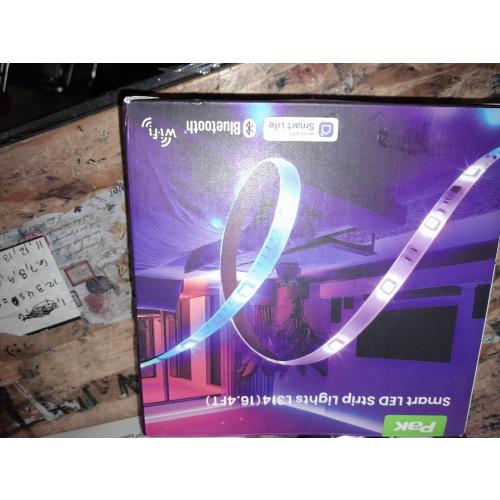 Govee RGBWWIC Strip Light 2 Pro with Matter, 16.4ft Smart LED Strip Lights Work with Alexa and Google Assistant, DIY Color Changing Light Strip, LED Lights for Bedroom, Cabinet, Party, Home Decor