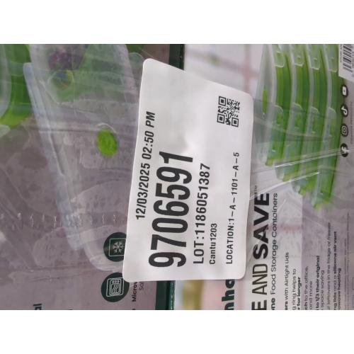 Piranha Store And Save Silicone Food Storage Containers in Colour Lime 8pc