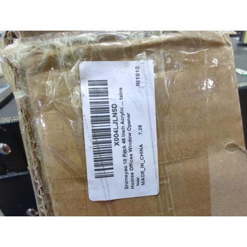 Shimeyao 10 Pack Acrylic Curtain Pull Wands Drapery Pull Rod Versatile Fiberglass Blinds Wand Kits with Rings and Hooks for Opening Closing Curtains Homes Offices Window Opener(white 46 Inch)