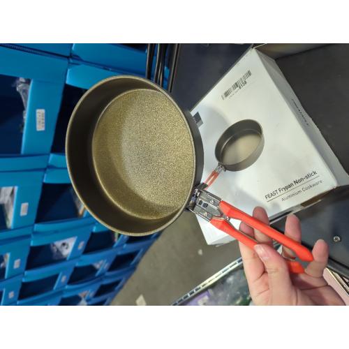 Fire-Maple 7.6 Inch Camping Frying Pan w/Nonstick Coating | Durable Lightweight Camping Skillet for Cooking Egg Steak | Outdoor Kitchen Equipment Gear | Portable Backpacking Cooking Pan