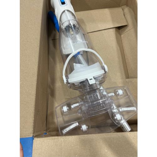 InoKraft Pool Vacuum for Above Ground Pool, Cordless Handheld Pool Vacuum for Inground Pools, Rechargeable Pool Cleaner with Powerful Suction up to 18.5 gallons/min, Ideal for Leaves, Debris, Blue (Missing Charger)