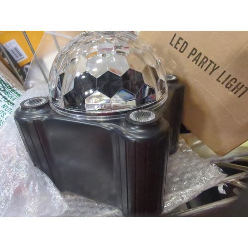 Party Lights Disco Ball Light,Dj Disco Light Sound Activated LED Light 6 Colors for Home Room Dance Parties Birthday Karaoke Halloween Christmas Wedding Show Club Decorations