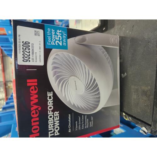 Honeywell 10.9 in. H 3 speed Air Circulator Fan