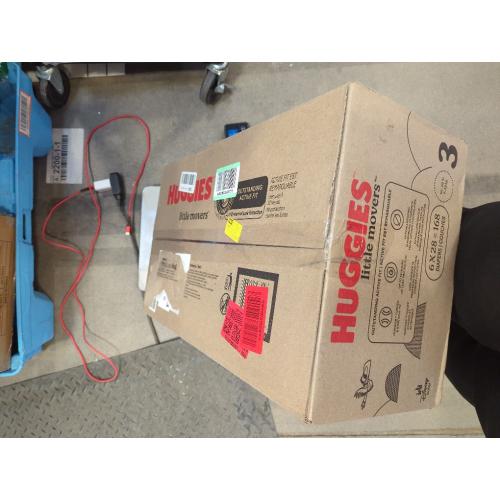 Huggies Little Movers Baby Diapers, Size 3 (16-28 lbs), 168 Ct (Select for More)