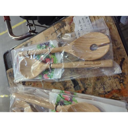 KitchenAid 4pc Bamboo Salad Serving Set
