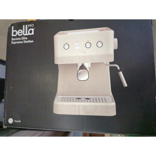Oatmilk Bella PRO - Barista Elite Espresso Station with 20 Bars of High Pressure - Oatmilk