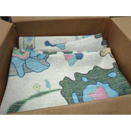 Fame Living Colorful Oushak Rug, Modern, Vintage, Turkish, Eclectic, Floral, Pastel, Washable, Large Area Rugs for Living Room, Dining, Bedroom, Girls, Boys, 7'5x9'8