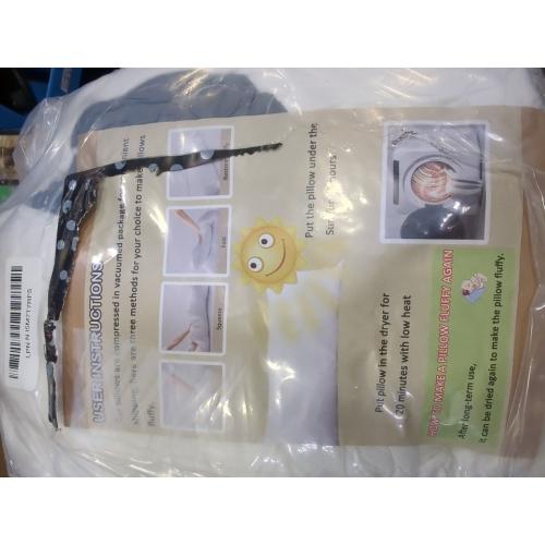 Toddler Pillow with Pillowcase - 13x18 My Little Dreamy Kids Travel Bed Pillows for Sleeping, Organic Cotton Small Pillowcase, Soft & Breathable, Machine Washable, Toddlers 2-5 Years Old (Soft White)