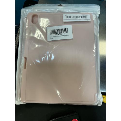 ZryXal iPad Air 11 Inch Case M3 2025 / M2 2024, iPad Air Case 5th Generation/4th Generation 2022/2020 10.9 Inch [Support Touch ID and Auto Wake/Sleep](New Pink)