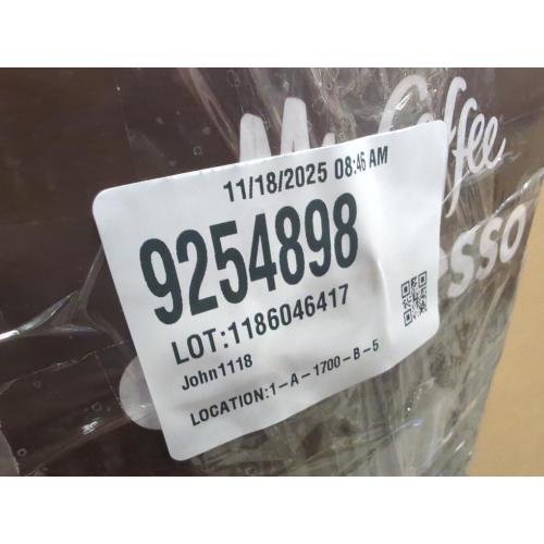 Size 4-Cup Stainless Steel Espresso Machine with Frothing Pitcher