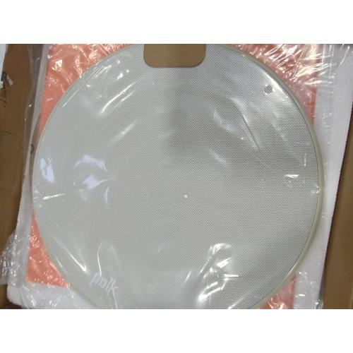 Polk Audio V60 in-Ceiling Speaker (Single), 6.5 Inch Speaker Ideal for All Rooms, Including Damp and Humid Bathroom, Kitchen or Utility Areas, Easy Installation, (Black, Paintable Grille)