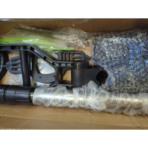 Weed Wacker Battery Powered, Electric Cordless Weed Trimmer with 21V Battery Operated & Charger & 25 Blades, No-String Brush Cutter/Lawn Edger/Grass Trimmer for Garden Yard