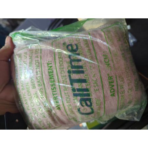 CaliTime Throw Pillow Covers Decorative 20 X 26 Inches Pack of 2 Cozy Chenille Standard Pillow Shams Cases for Couch Sofa Bed Living Room Home Dusty Pink